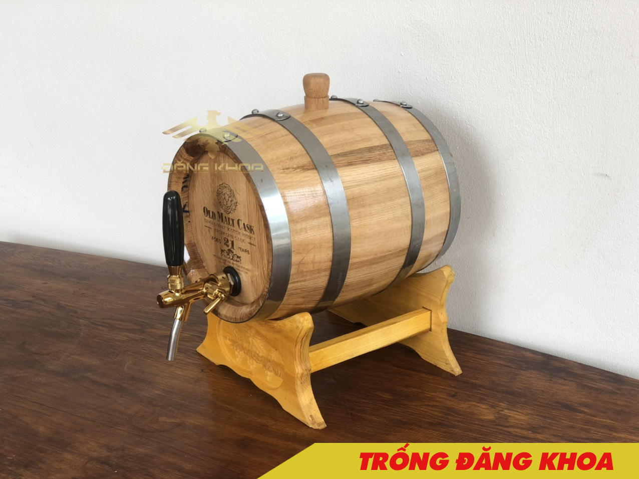 Thùng Gỗ Sồi 20L