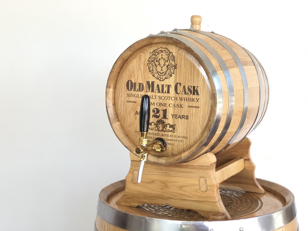 Thùng gỗ sồi ủ rượu 50l