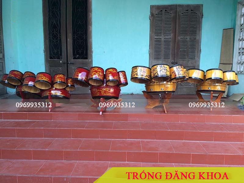 Trống hát văn bộ 4 tum